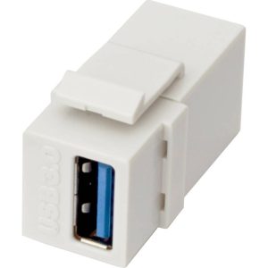 Adaptador/Doble Hembra USB 3.0 tipo A formato Keystone Excel: 100-807