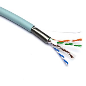 Bobina cable Cat6A UTP LSZH color azul CPR B2ca diámetro reducido (500 mts) Excel: 190-219