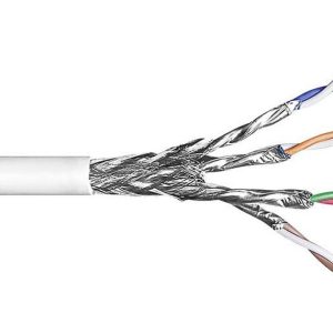 Bobina de cable CS54ZC Cat7 S/FTP  LSZH 600Mhz 4 pares CPR Cca (500 mts) Blanco  Commscope: 884021358/16
