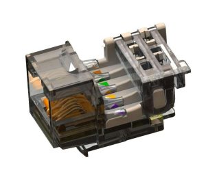 BrandRex Conector Hembra UTP C/6 Key Tool-Free NG. BREXCONUTPC6KT