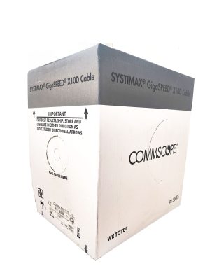 Caja de cable Categoría 6A UTP SYSTIMAX® GigaSPEED X10D® 3091B, AWG23, CPR Dca, (305 Mts) : 760107318