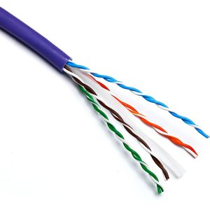 Caja cable UTP Cat.6 LSZH CPR B2ca Color violeta (305 mts) Excel: 190-071