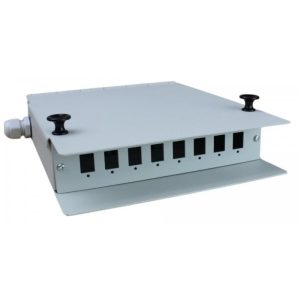 Caja terminal mural vacía OTB 8 SC's SIMPLEX / LC DUPLEX (200x165x40). Ref : FOP0603-410208