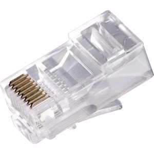 Conector macho RJ45 Cat.6 UTP cable rígido con guía interna.VARCONUTPC/6MAC