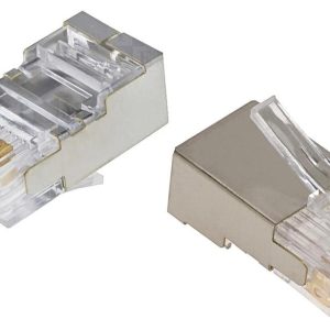 Conector RJ45 Apant. Macho 8 vías Cat.5e cable rígido/flexible Commscope: 6-569530-3