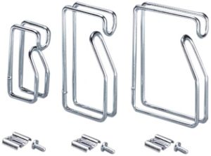 Juego 10uu estribos guía cables 120x90. Ref: 7111.900