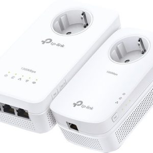 KIT PLC Powerline Repetidor Wi-Fi AC Gigabit AV1300 con enchufe incorporado. Ref: TL-WPA8630P