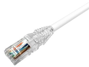 Latiguillo Cat.6A UTP RJ45 LSZH blanco Commscope/AMP