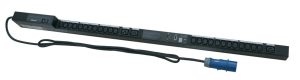 Regleta PDU Inteligente 16A, 1 fase, 24xC13, 3xC19. Input IEC309 Delta