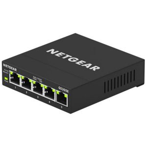 Switch 5 puertos Gigabit Web Managed. Netgear: GS305E