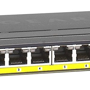 Switch 8 puertos Gigabit PoE (46W) & 2 puertos SFP Web Managed Netgear: GS110TP