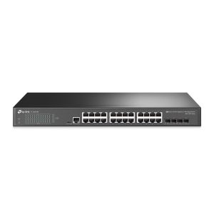 Switch gestionable JetStream de 24 puertos Gigabit L2 con 4 ranuras SFP TP-Link: TL-SG3428