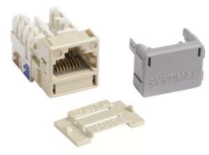 Toma UTP RJ45 Cat6 No apantallada. SYSTIMAX® GigaSPEED XL® M-Series Modular Jack. Color MARFIL. Ref : 700206717