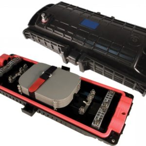 Torpedos estancos IP68 Inline para emplame/fusión de fibras.