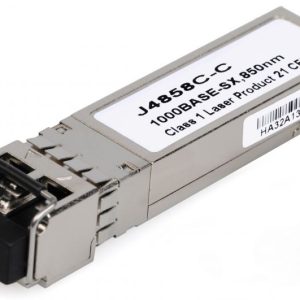 Transceiver de fibra SFP 1000BaseSX compatible HP Aruba/Netgear/TP-Link/D-Link. Ref: SFP-HP1GSX