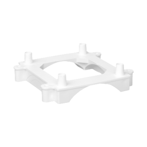 Zócalo para Torretas SIMON 500. Acceso Canal suelo 85x18mm